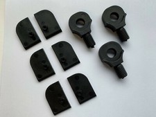 OPTONIC/BAMFORD/DELKIM CONVERSION BITE ALARM TOOMBSTONE EARS & BOLTS X THREE SET