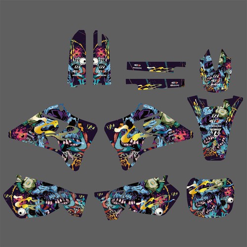 Motocross graphics decals - graphics,