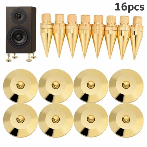 16pcs copper speaker spikes - speaker,