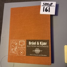 Bruel & Kjaer: Electronic Instruments 1971 Master Catalog Denmark Messgeräte