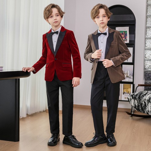 Children boy velvet blazer - children,