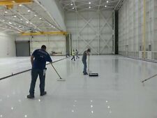 HARD WEARING INDUSTRIAL -SHOWROOM GARAGE FLOOR PAINT (LIGHT GREY).