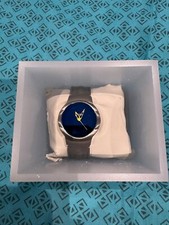 Womens Storm Expo Vintage Watch Blue Face Stainless Steel with box *RARE" unisex