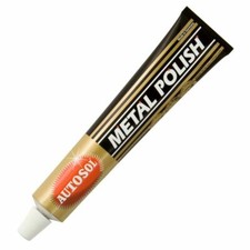 Autosol Solvol Chrome Polish Aluminium & Metal Paste Polish Car Motorcycle FREE