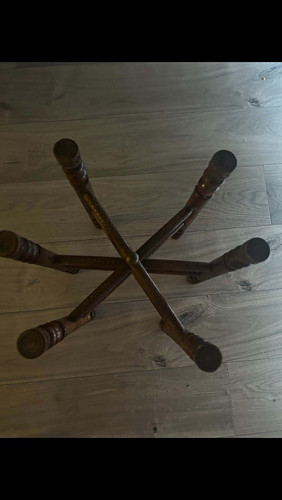 Round moroccan side - side, table