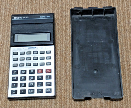 Vintage casio 82l fraction - vintage,