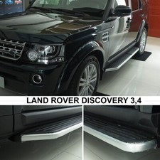 NEW SIDE STEPS RUNNING BOARDS FOR LAND ROVER DISCOVERY 3 AND 4 OE STYLE 04-2016