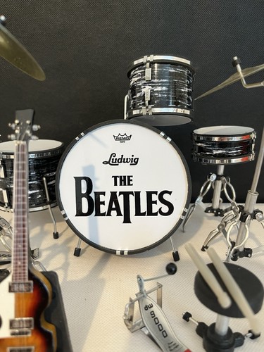 Beatles miniature drums - miniature, with