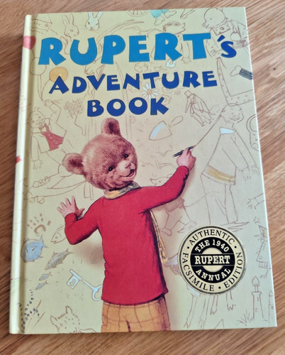 Rupert adventure book 1940 - book,