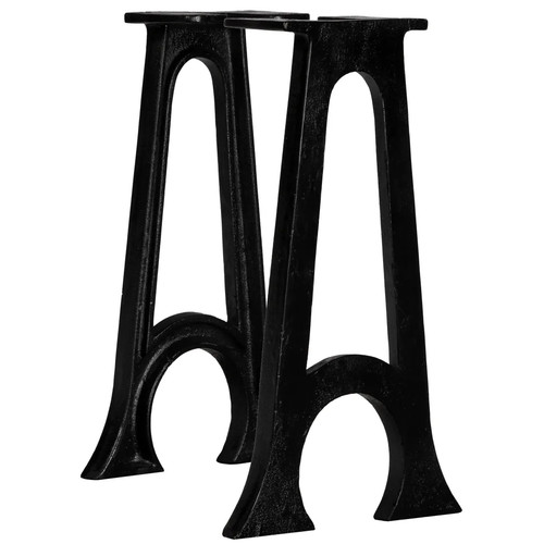 Walplus cast iron bench legs - cast,