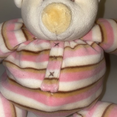 Happy horse pink striped bear - happy,