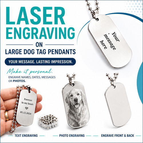 Personalised photo pendant dog - photo,