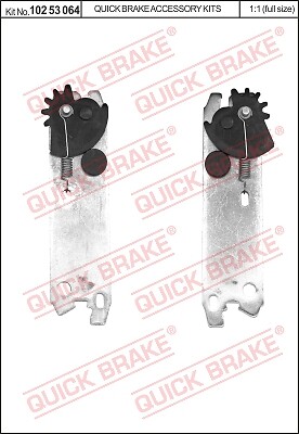 Adjuster drum brake - drum, for