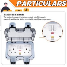 UK IP66 Outdoor Socket