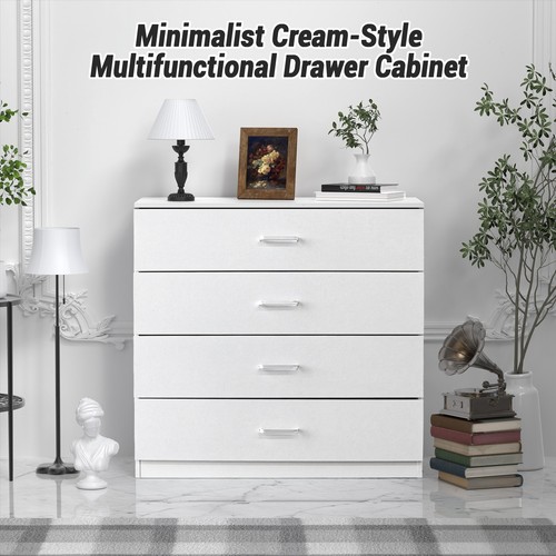 High gloss drawer chest of - high,
