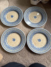 Jeff Banks Ports Of Call Churchill Prague Set Of 4x 7 Inch Plates In VGC