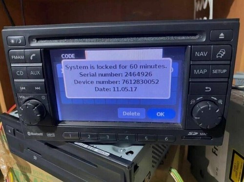 Nissan radio code - radio,