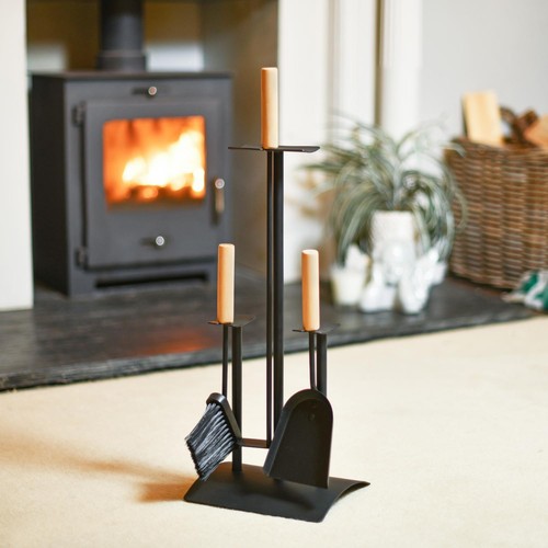 Modern asher fireside - modern,