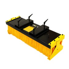 Forklift Sweeper Brush Attachment With Stands Fork Mounted 1300mm