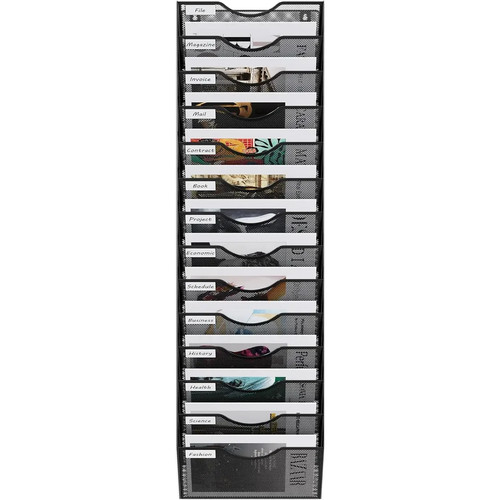 Tier wall file - 14-tier, organiser