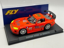 A4 Fly Car (Scalextric)  DODGE VIPER GTS R - #40 Le Mans 1994 - MINT/BOXED RARE