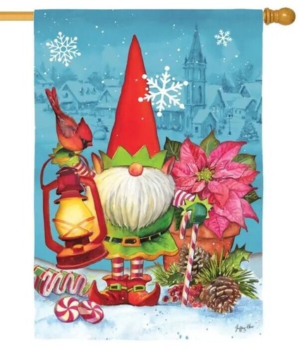 Elf gnome house flag - flag,, 29