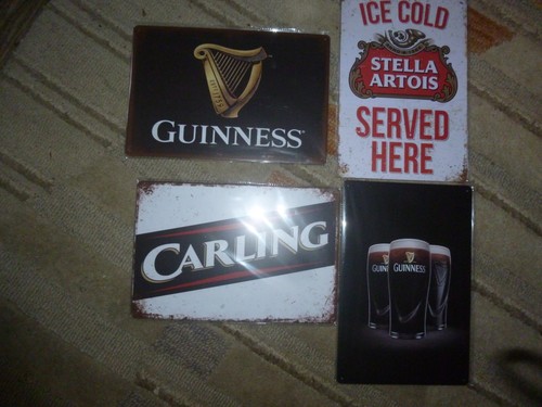 Signs guinness pints retro - 4,
