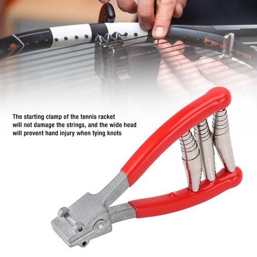 Tennis racket starting clamp - racket,
