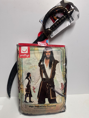Mens high seas pirate costume - seas,