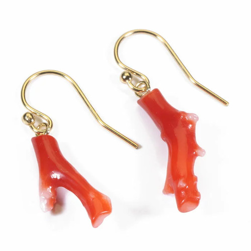 Japanese red coral branch - red,