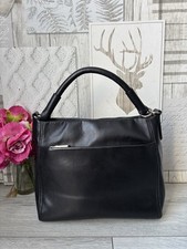 Visconti black genuine leather