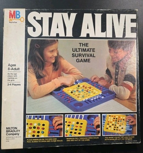 Milton bradley stay alive - milton,