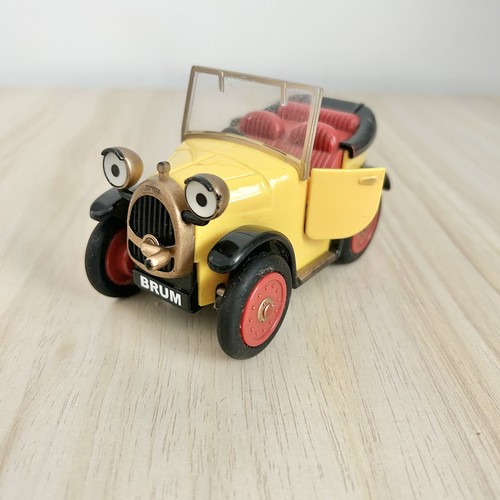Vintage brum car wibbly wobbly - vintage,