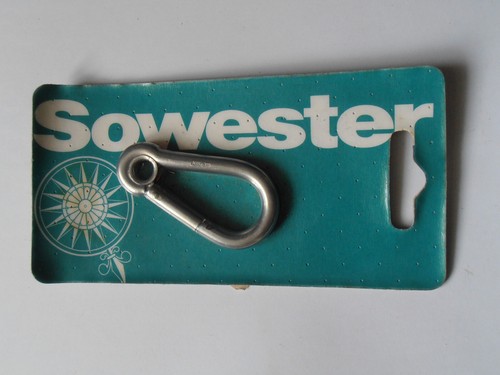 Carbine hook stainless - carbine, steel