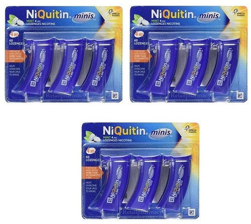 Niquitin minis mint 4mg - niquitin,