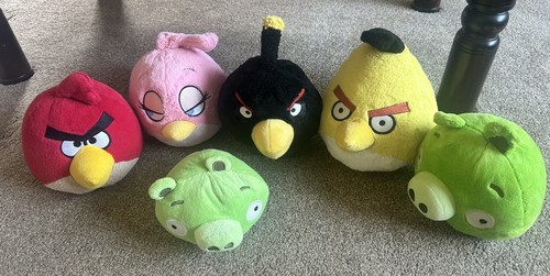 Angry birds plush soft toys - angry,