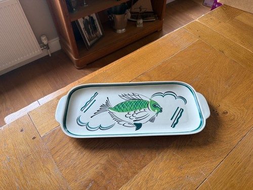 Poole pottery fish serving - fish,
