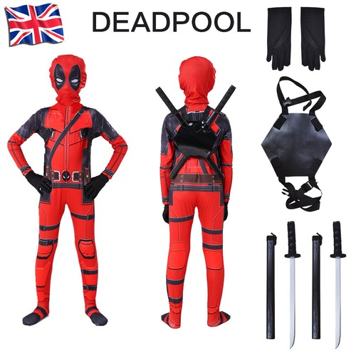 Kids deadpool costume mask - costume,