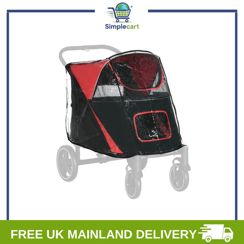 Rain cover for dog pram - rain,