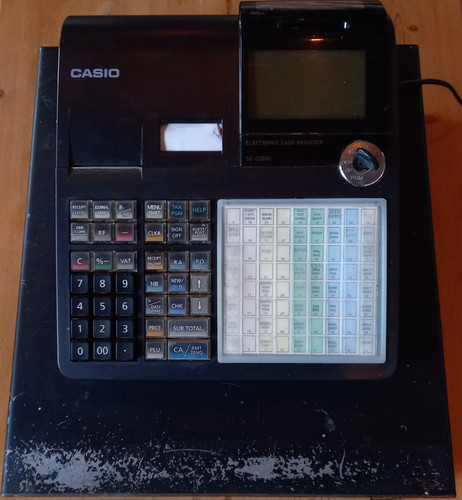 Casio c3500 electric cash - casio,