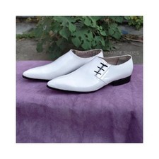 Men's Handmade White Patant