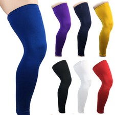 Sports Leg Socks Warmer Sleeve Support Knee Pad Basketball Running Protector