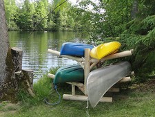 4-place, Free Standing, Cedar