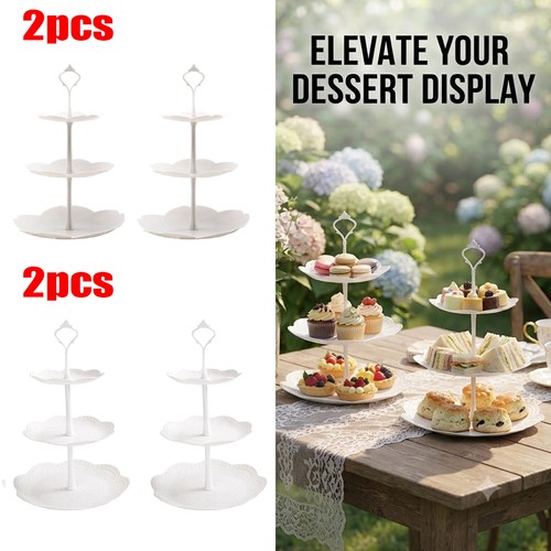 2pcs tier cake stand - 2pcs, 3