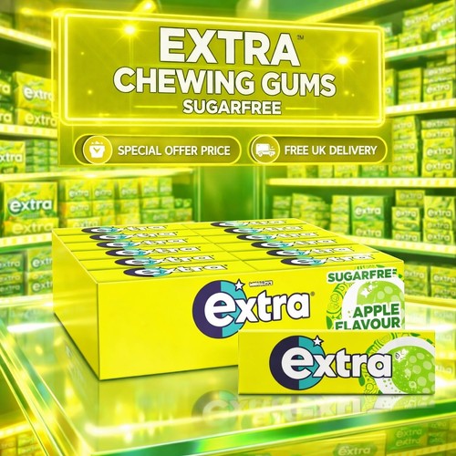 Extra chewing gum apple sugar - extra,