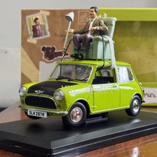 1:50 Scale Tiny MINI Cooper Mr Bean‘s MINI Set with sofa Metal Diecast Model Car