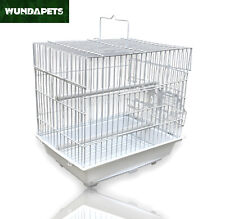 WUNDAPETS SMALL BIRD TRAVELLING CARRYING CAGE TRANSPORT CAGE BUDGIE CANARY FINCH