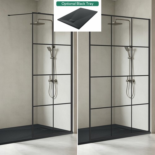 Walk shower enclosure - in,
