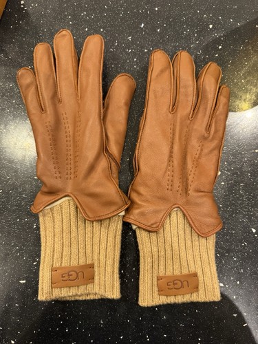 Ugg leather knit cuff ladies - knit,