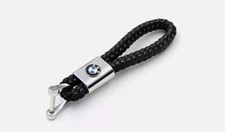 BMW Luxury PU Leather Keyring Key Chain Fob Gift UK